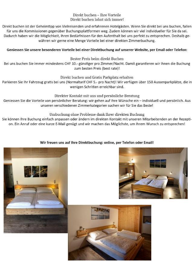 Hotel Restaurant Simplon Frutigen Exterior photo